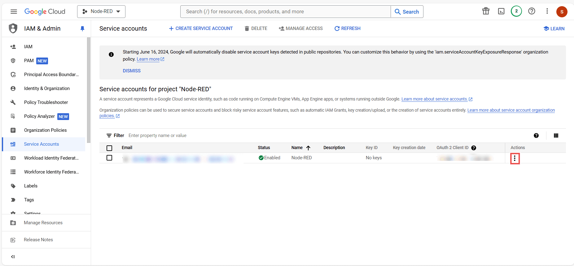 Screenshot showing the three dot icon "Screenshot showing the three dot icon"